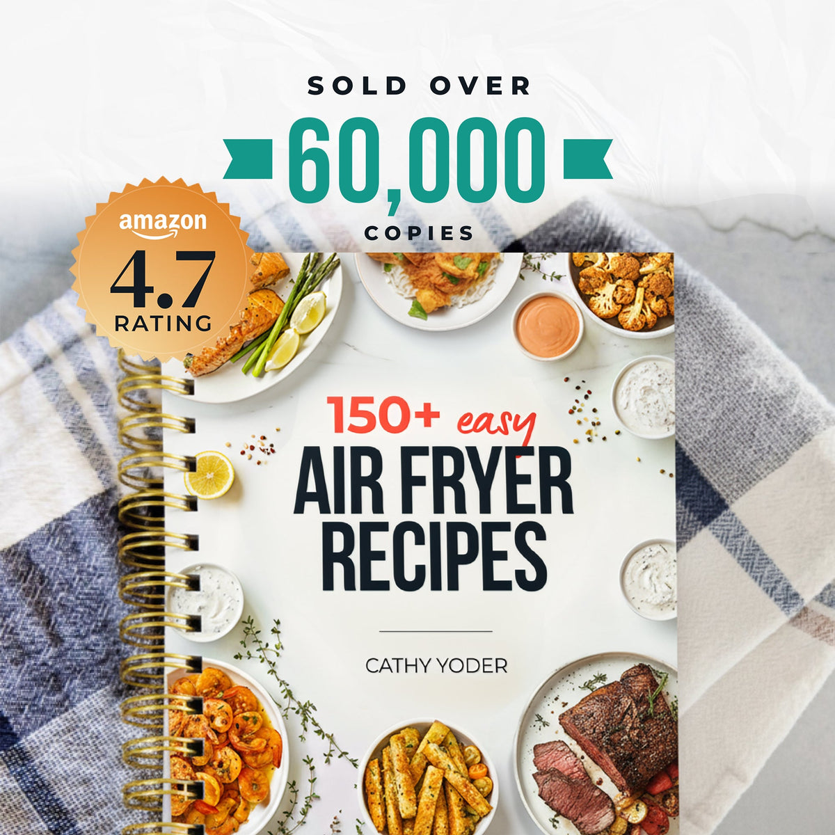 150+ Easy Air Fryer Recipes Cookbook